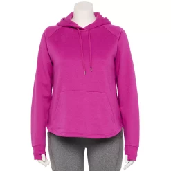 Plus Size Tek Gear® Ultrasoft Fleece Hoodie -Teks Gear Clothing Shop 5527170 Fantasy Berry