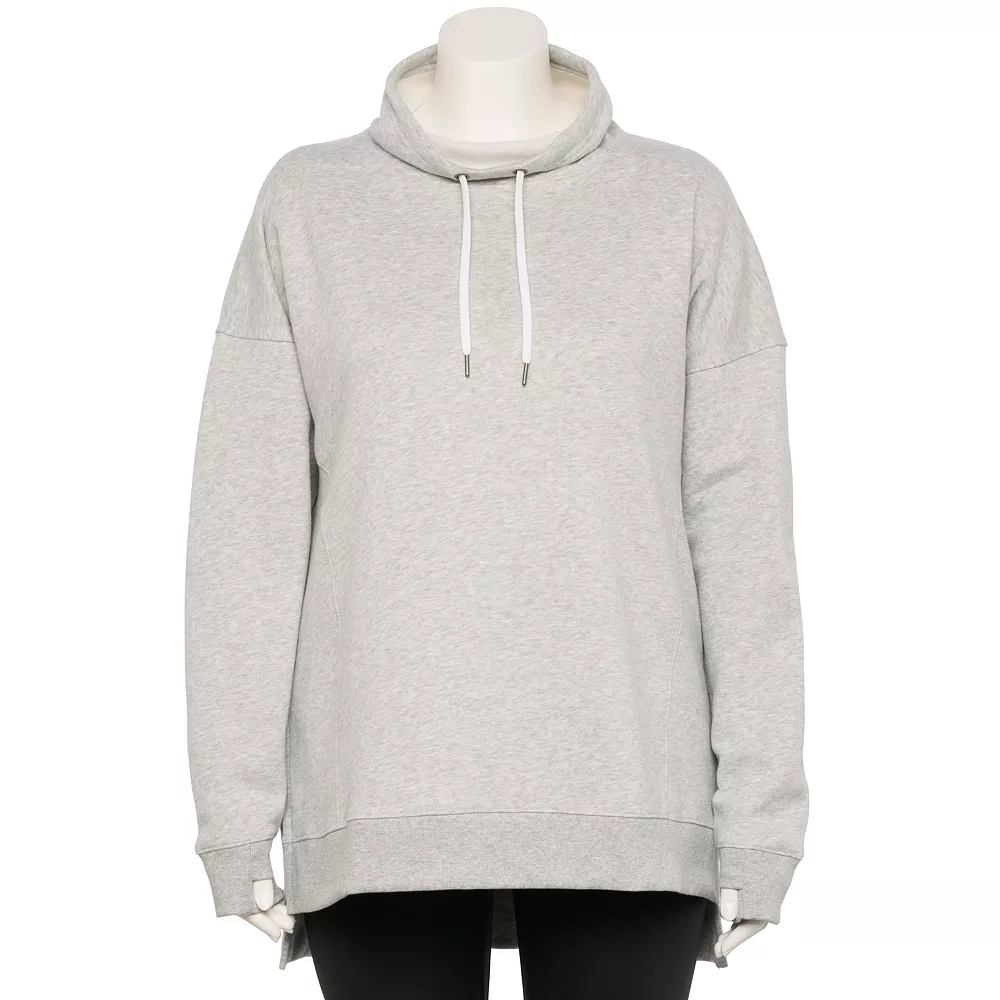 Plus Size Tek Gear® Ultrasoft Fleece Cowlneck Tunic 5 Plus Size Tek Gear® Ultrasoft Fleece Cowlneck Tunic - Image 3