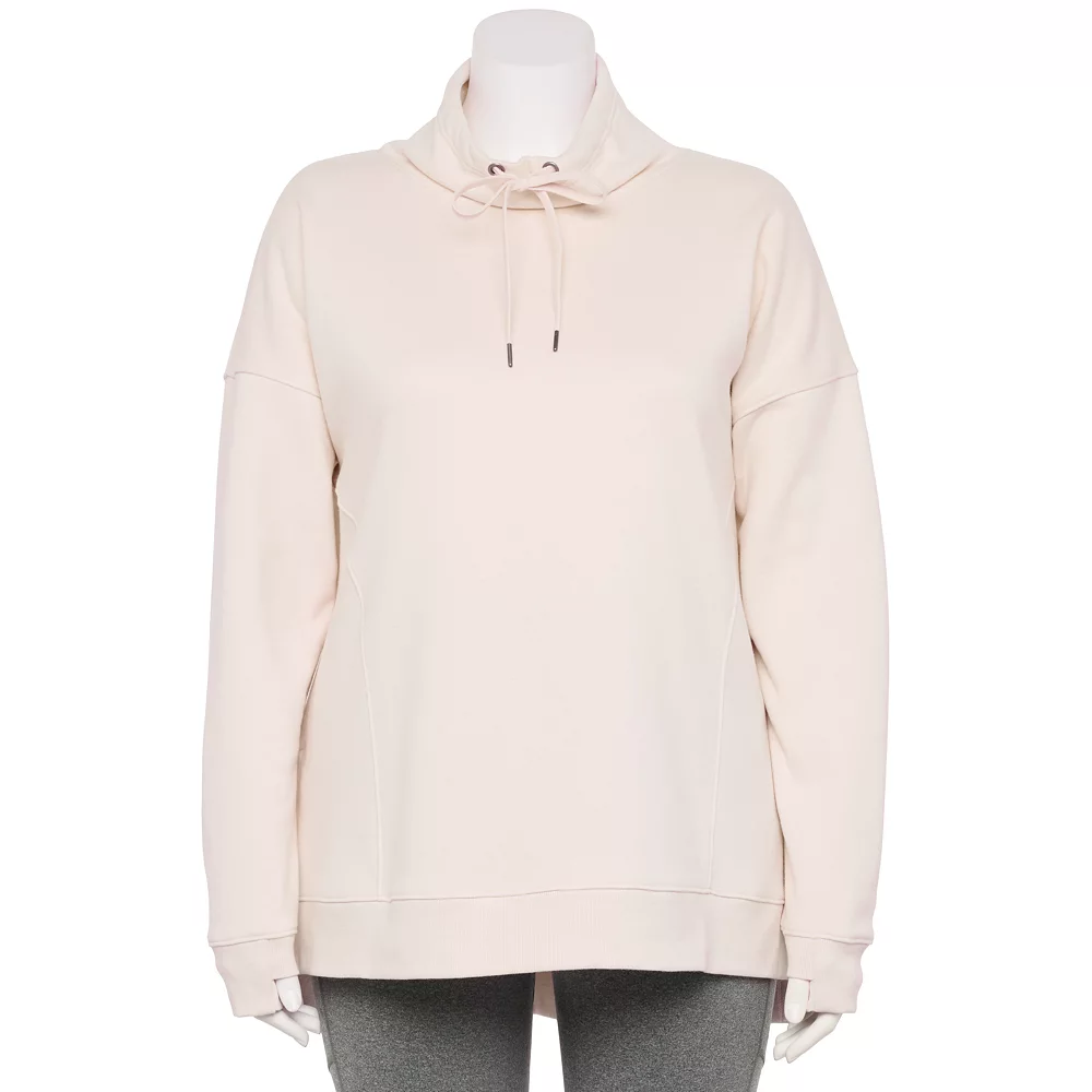 Plus Size Tek Gear® Ultrasoft Fleece Cowlneck Tunic 6 Plus Size Tek Gear® Ultrasoft Fleece Cowlneck Tunic - Image 4