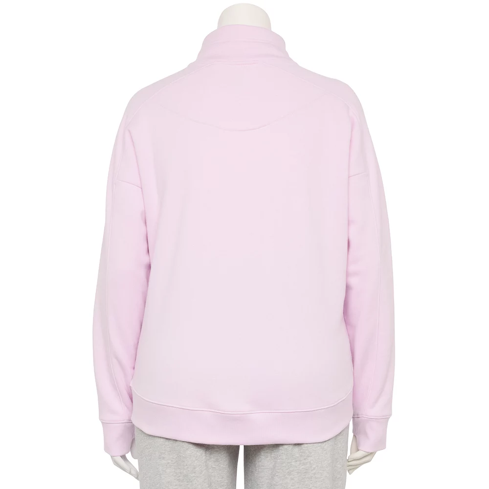 Plus Size Tek Gear® Quarter-Zip Ultrasoft Fleece Jacket 4 Plus Size Tek Gear® Quarter-Zip Ultrasoft Fleece Jacket - Image 2