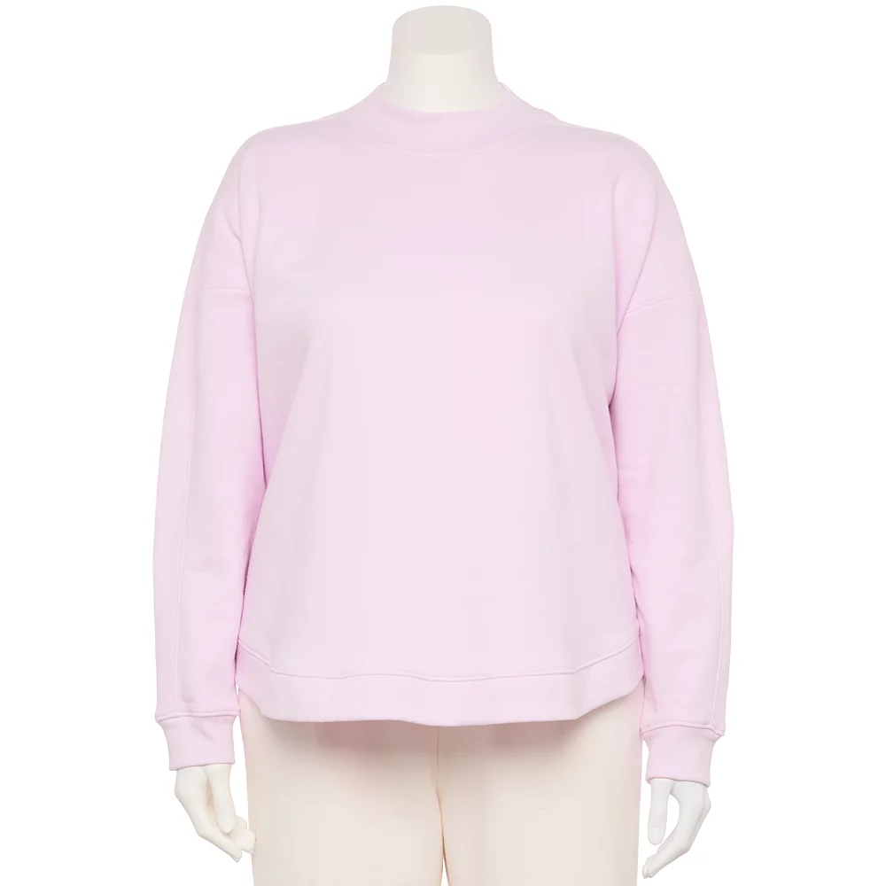 Plus Size Tek Gear® Ultrasoft Fleece Mockneck Sweatshirt 3 Plus Size Tek Gear® Ultrasoft Fleece Mockneck Sweatshirt