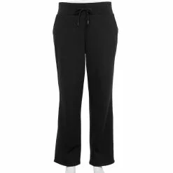 Plus Size Tek Gear® Ultrasoft Fleece Pants -Teks Gear Clothing Shop 5540618 Black