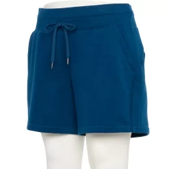 Women's Tek Gear® Ultrasoft Fleece Shorts -Teks Gear Clothing Shop 5540849 Blue Crayon