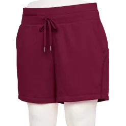 Women's Tek Gear® Ultrasoft Fleece Shorts -Teks Gear Clothing Shop 5540849 Night Sangria