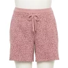 Women's Tek Gear® Ultrasoft Fleece Shorts 1 Women's Tek Gear® Ultrasoft Fleece Shorts -Teks Gear Clothing Shop 5540849 Rose Leopard