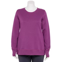 Plus Size Tek Gear® Ultrasoft Fleece Sweatshirt -Teks Gear Clothing Shop 5542897 Ravishing Orchid