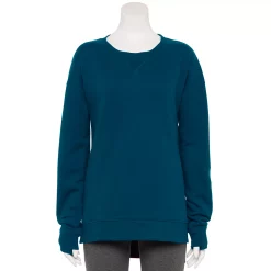 Women's Tek Gear® Ultrasoft Fleece Tunic -Teks Gear Clothing Shop 5543173 Blue Crayon