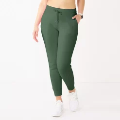 Women's Tek Gear® Ultrasoft Fleece Jogger Pants -Teks Gear Clothing Shop 5543907 Esta Olive