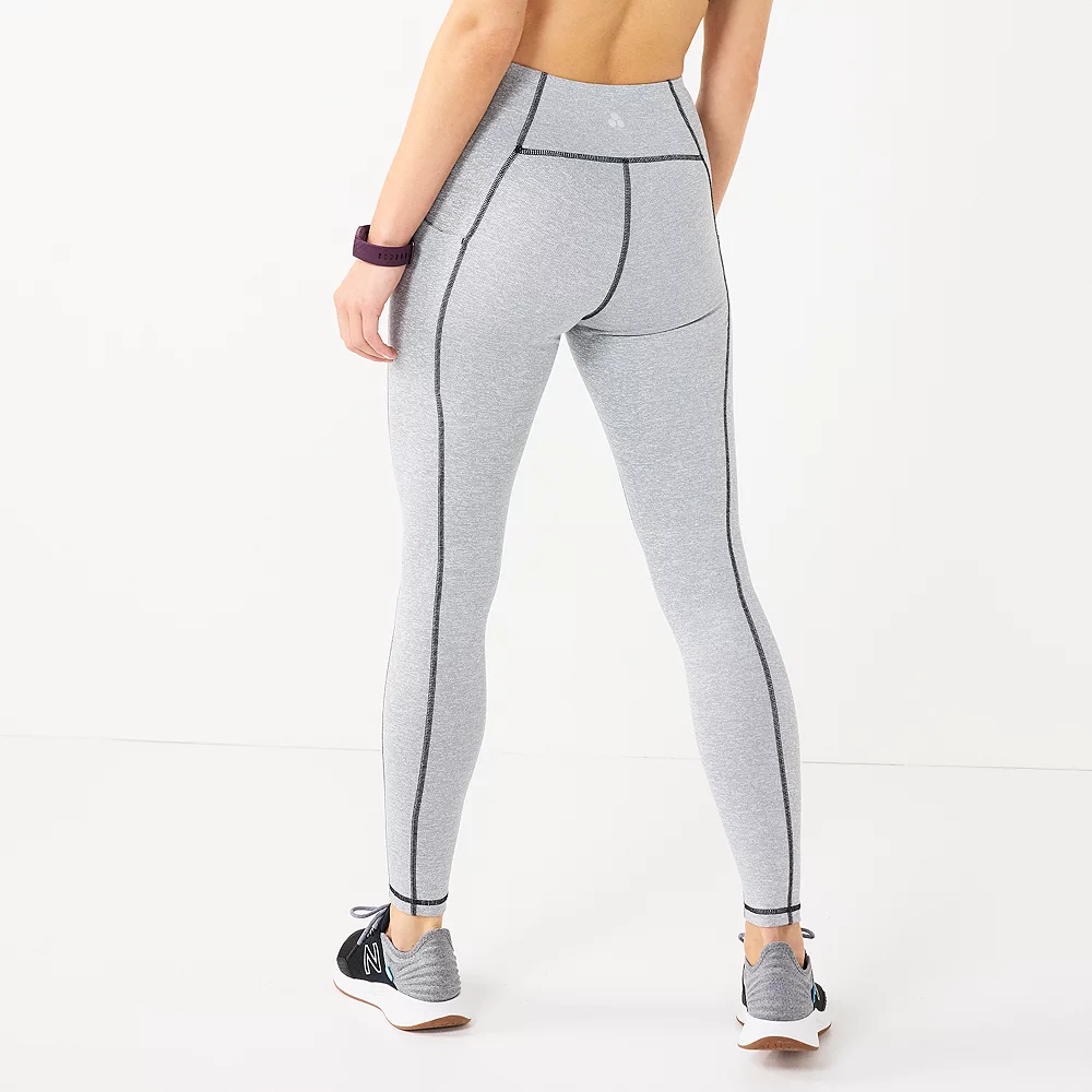 Women's Tek Gear® Ultrastretch High-Waisted Side Pocket Full-Length Leggings 15 Women's Tek Gear® Ultrastretch High-Waisted Side Pocket Full-Length Leggings - Image 13