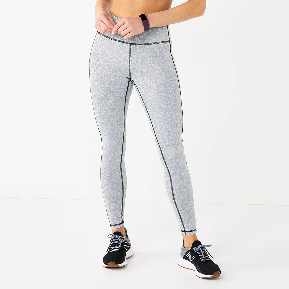 Women's Tek Gear® Ultrastretch High-Waisted Side Pocket Full-Length Leggings 4 Women's Tek Gear® Ultrastretch High-Waisted Side Pocket Full-Length Leggings - Image 2