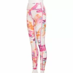 Women's Tek Gear® Ultrastretch High-Waisted Side Pocket Full-Length Leggings 21 Women's Tek Gear® Ultrastretch High-Waisted Side Pocket Full-Length Leggings -Teks Gear Clothing Shop 5550156 Pink Watercolor Print