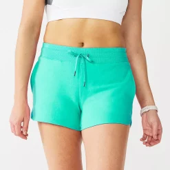 Women's Tek Gear® Essential Drawstring Shorts -Teks Gear Clothing Shop 5557777 Aqua Stone
