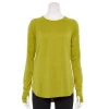Women's Tek Gear® Long Sleeve Tunic 1 Women's Tek Gear® Long Sleeve Tunic -Teks Gear Clothing Shop 5560866 Lime Verbena