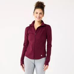 Women's Tek Gear® Performance Jacket -Teks Gear Clothing Shop 5561918 Night Sangria