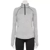 Women's Tek Gear® Quarter-Zip Performance Jacket 1 Women's Tek Gear® Quarter-Zip Performance Jacket -Teks Gear Clothing Shop 5562008 Gray