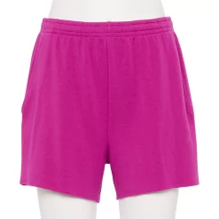 Women's Tek Gear® French Terry Raw-Hem Shorts 15 Women's Tek Gear® French Terry Raw-Hem Shorts -Teks Gear Clothing Shop 5562072 Fantasy Berry