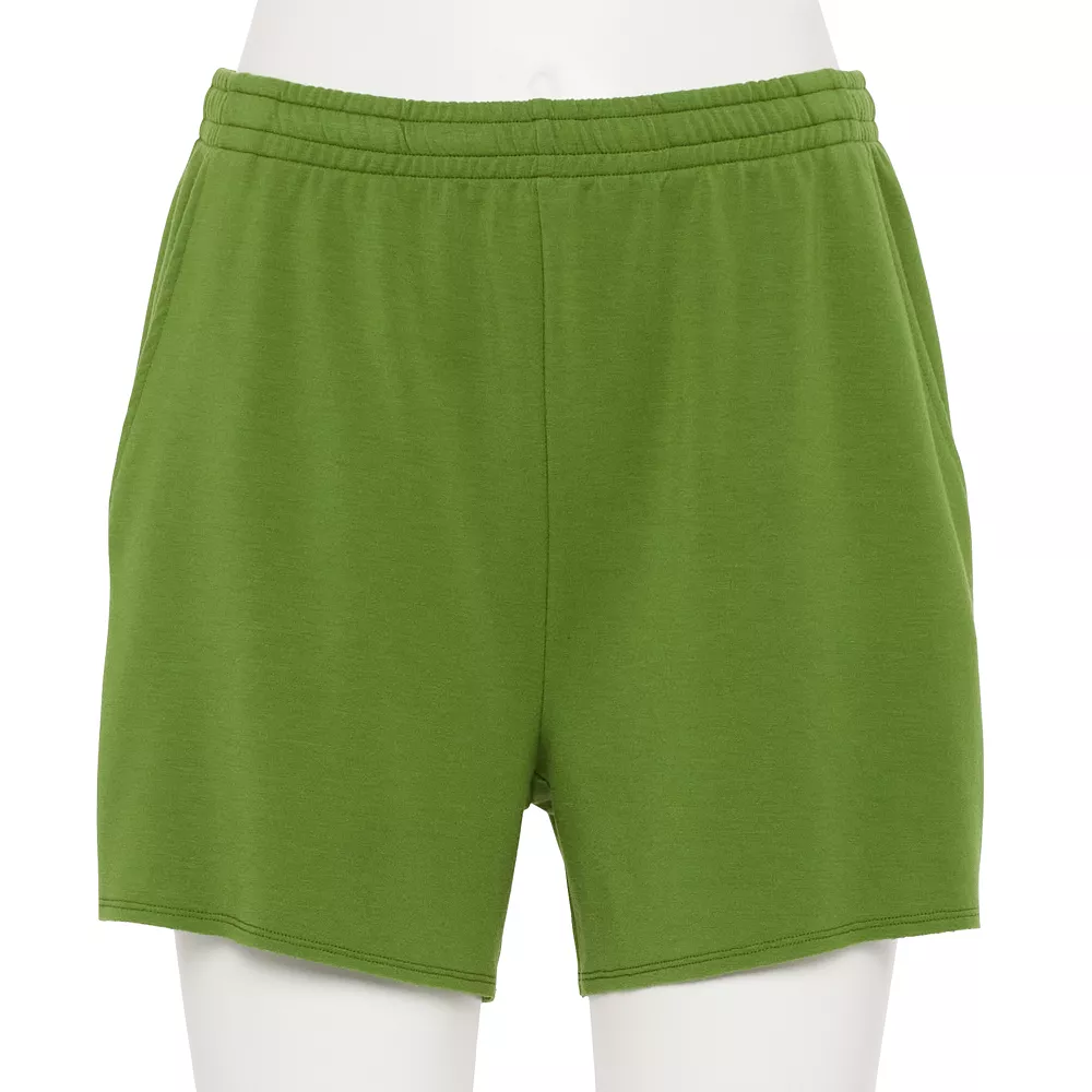 Women's Tek Gear® French Terry Raw-Hem Shorts 7 Women's Tek Gear® French Terry Raw-Hem Shorts - Image 5