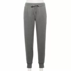Women's Tek Gear® French Terry Joggers -Teks Gear Clothing Shop 5562565 Charcoal