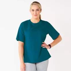 Women's Tek Gear® Oversized Tee 15 Women's Tek Gear® Oversized Tee -Teks Gear Clothing Shop 5565437 Night Life Teal