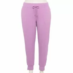 Plus Size Tek Gear® French Terry Joggers 13 Plus Size Tek Gear® French Terry Joggers -Teks Gear Clothing Shop 5568083 Little Lavender