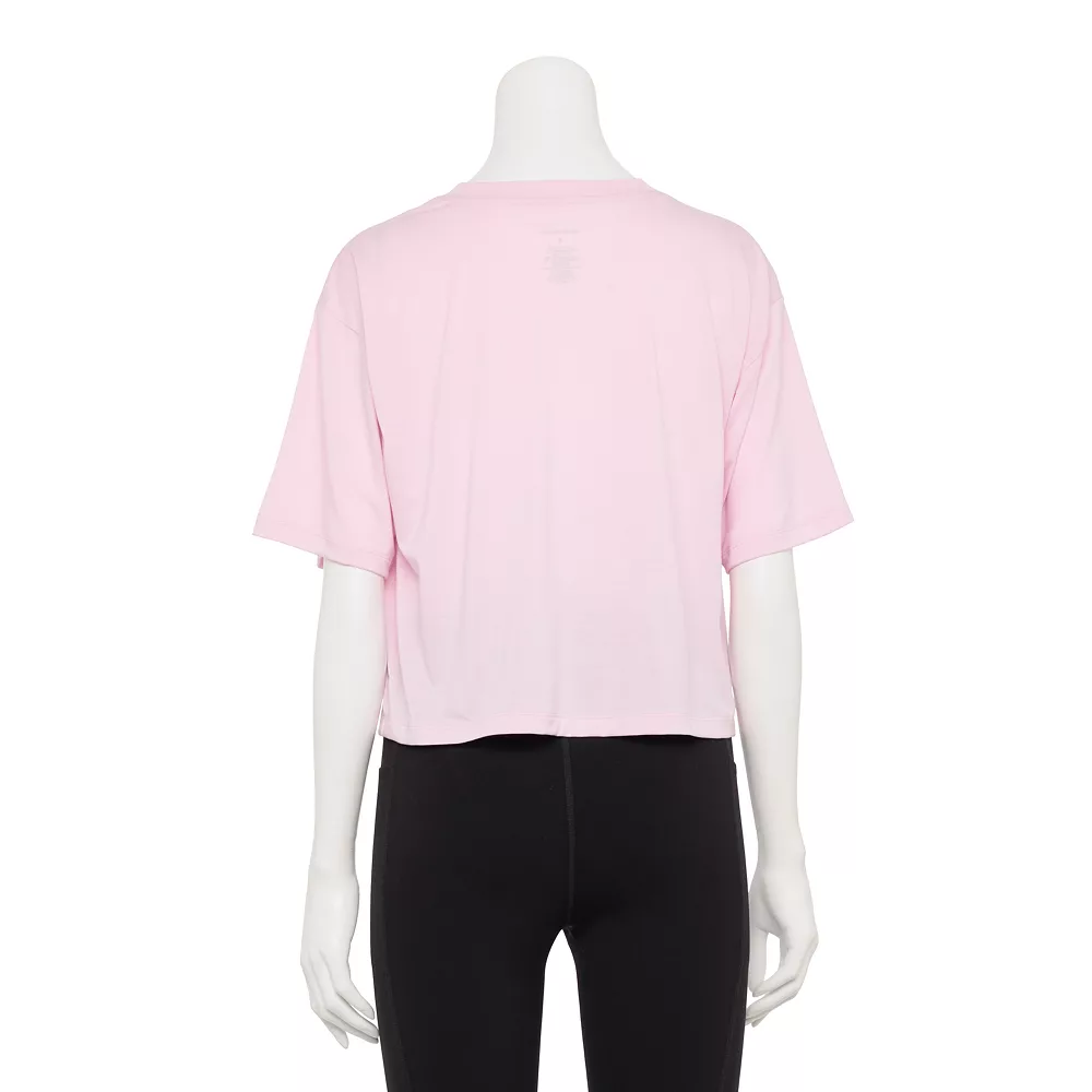 Women's Tek Gear® Crop Easy Tee 10 Women's Tek Gear® Crop Easy Tee - Image 8
