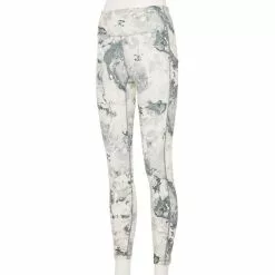 Women's Tek Gear® Ultrastretch High-Waisted Side Pocket 7/8 Leggings -Teks Gear Clothing Shop 5576168 Ivory Swirled