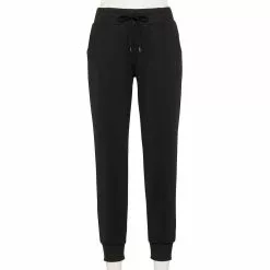 Women's Tek Gear® Weekend French Terry Joggers -Teks Gear Clothing Shop 5576182 Black