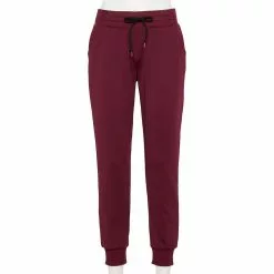 Women's Tek Gear® Weekend French Terry Joggers -Teks Gear Clothing Shop 5576182 Night Sangria