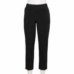 Women's Tek Gear® Pintuck Golf Pants -Teks Gear Clothing Shop 5636908 Black
