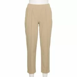 Women's Tek Gear® Pintuck Golf Pants -Teks Gear Clothing Shop 5636908 Indianna Beige