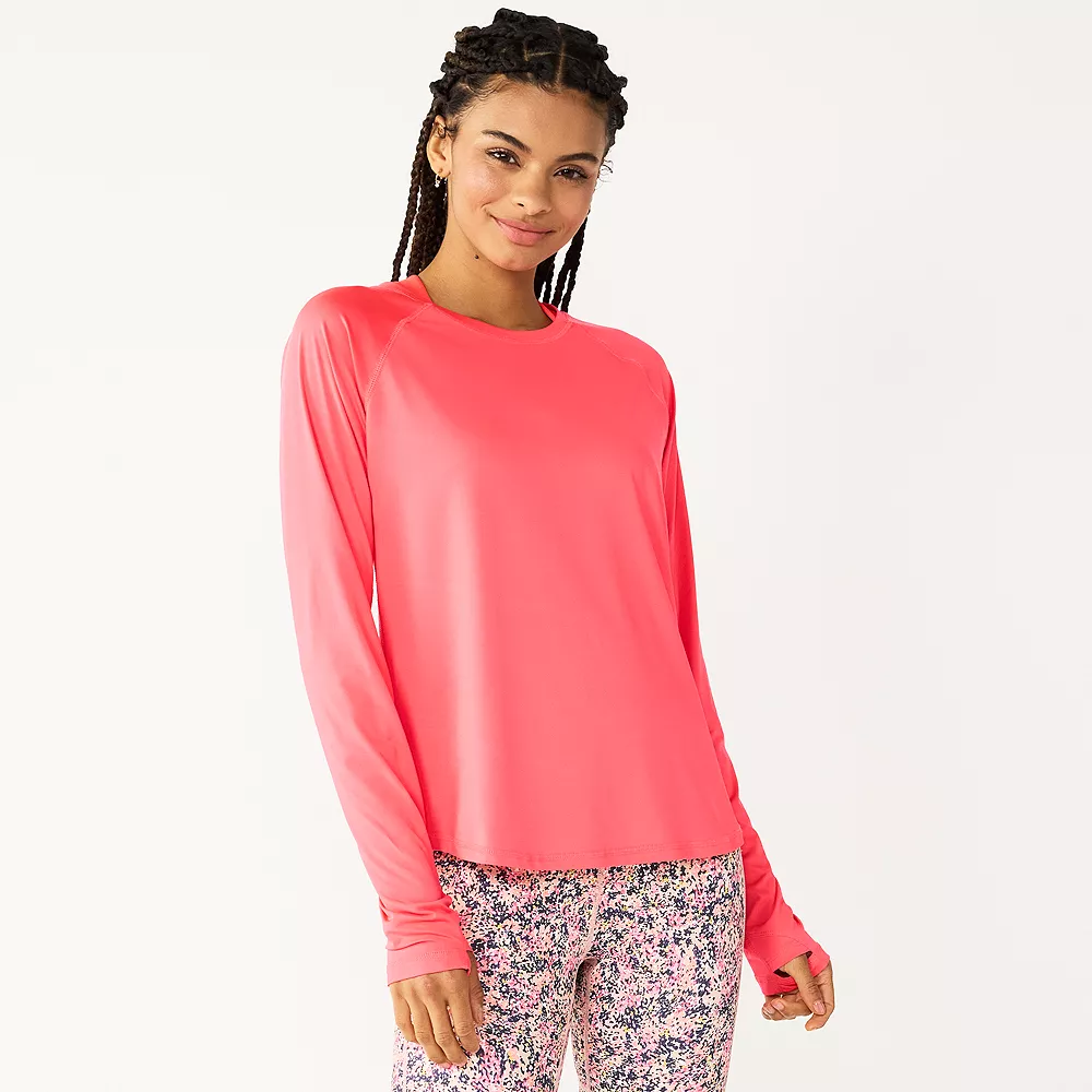 Women's Tek Gear® Performance Long Sleeve Tee 3 Women's Tek Gear® Performance Long Sleeve Tee