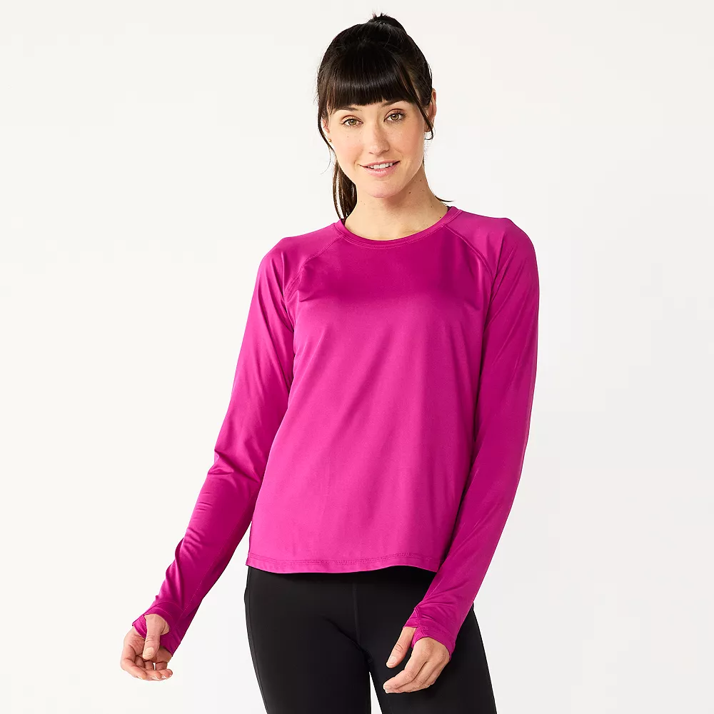 Women's Tek Gear® Performance Long Sleeve Tee 7 Women's Tek Gear® Performance Long Sleeve Tee - Image 5