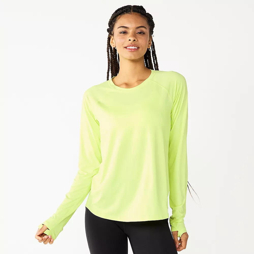 Women's Tek Gear® Performance Long Sleeve Tee 4 Women's Tek Gear® Performance Long Sleeve Tee - Image 2