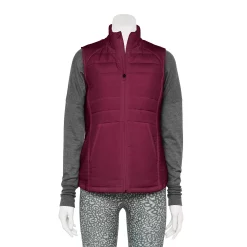 Women's Tek Gear® Mixed-Media Vest -Teks Gear Clothing Shop 5653460 Night Sangria