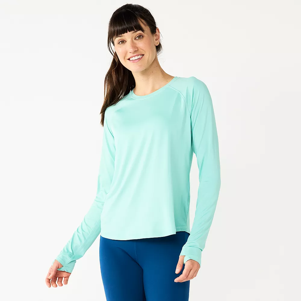 Petite Tek Gear® Performance Long Sleeve Tee 6 Petite Tek Gear® Performance Long Sleeve Tee - Image 4