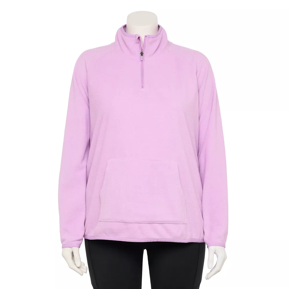 Plus Size Tek Gear® Microfleece Quarter-Zip Top 5 Plus Size Tek Gear® Microfleece Quarter-Zip Top - Image 3