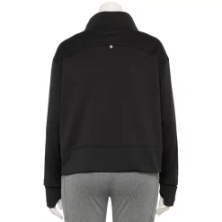 Plus Size Tek Gear® Run Mockneck Long Sleeve Top -Teks Gear Clothing Shop 5656848 ALT