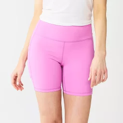 Women's Tek Gear® Ultrastretch 7-in. Bike Shorts -Teks Gear Clothing Shop 5660896 Luminous Pink