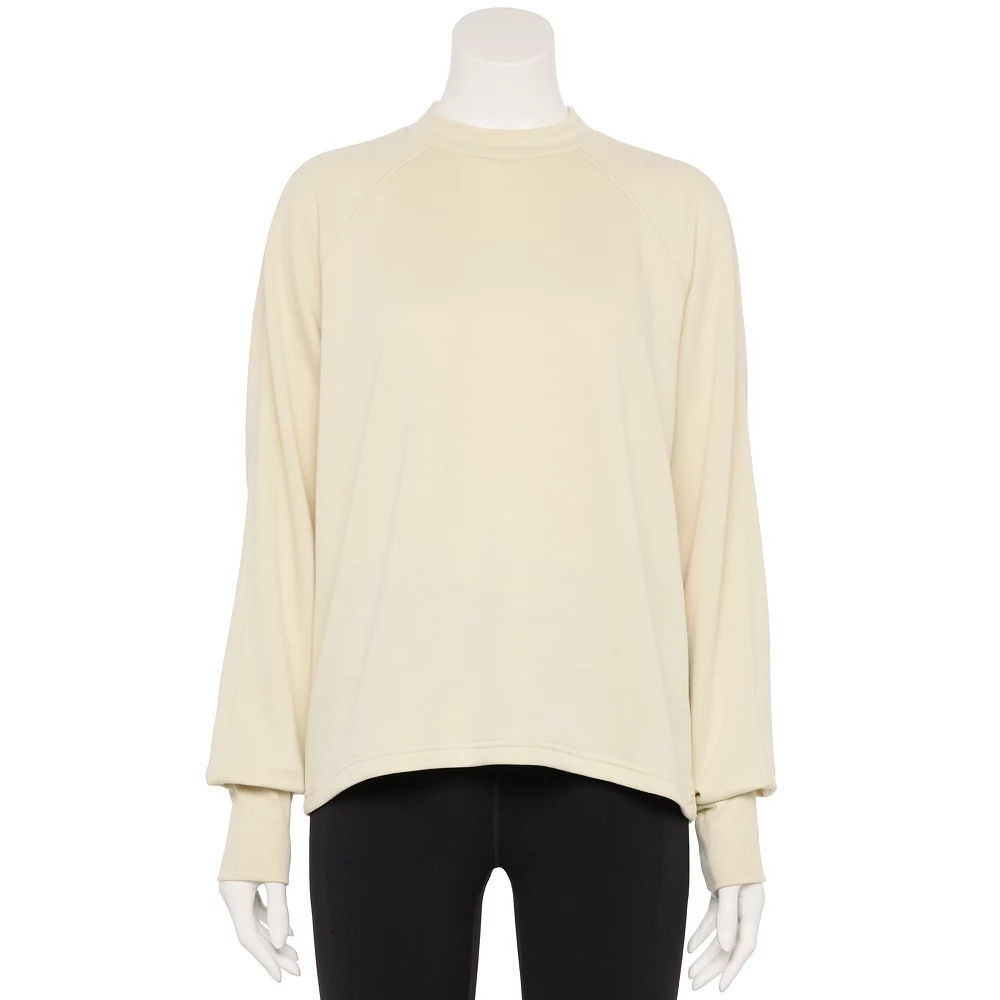 Women's Tek Gear® Stretch Fleece Mockneck Sweatshirt 5 Women's Tek Gear® Stretch Fleece Mockneck Sweatshirt - Image 3