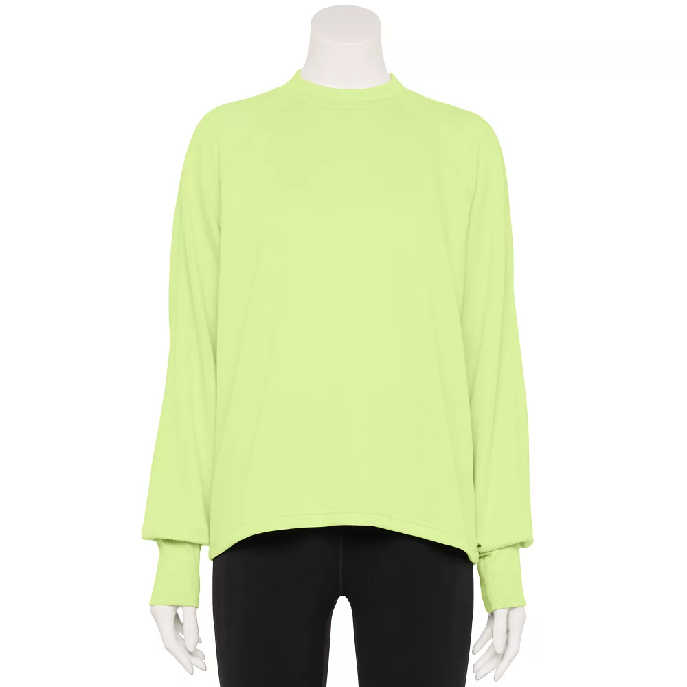 Women's Tek Gear® Stretch Fleece Mockneck Sweatshirt 4 Women's Tek Gear® Stretch Fleece Mockneck Sweatshirt - Image 2