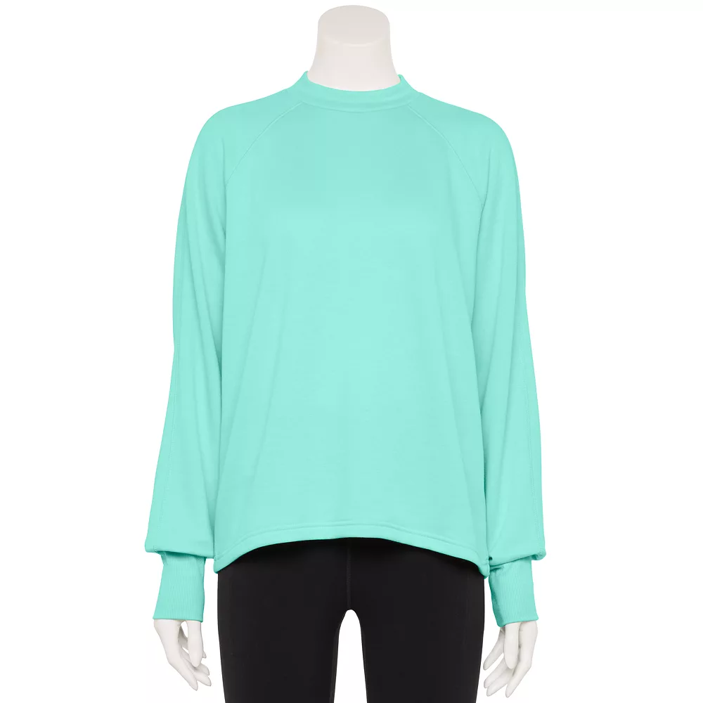 Women's Tek Gear® Stretch Fleece Mockneck Sweatshirt 3 Women's Tek Gear® Stretch Fleece Mockneck Sweatshirt