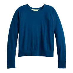 Women's Tek Gear® Keyhole Back Long-Sleeve Tee -Teks Gear Clothing Shop 5662107 ALT2