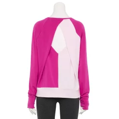 Women's Tek Gear® Keyhole Back Long-Sleeve Tee -Teks Gear Clothing Shop 5662107 ALT5