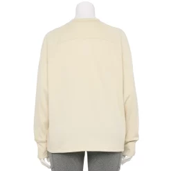 Plus Size Tek Gear® Stretch Fleece Mockneck Sweatshirt -Teks Gear Clothing Shop 5663518 ALT