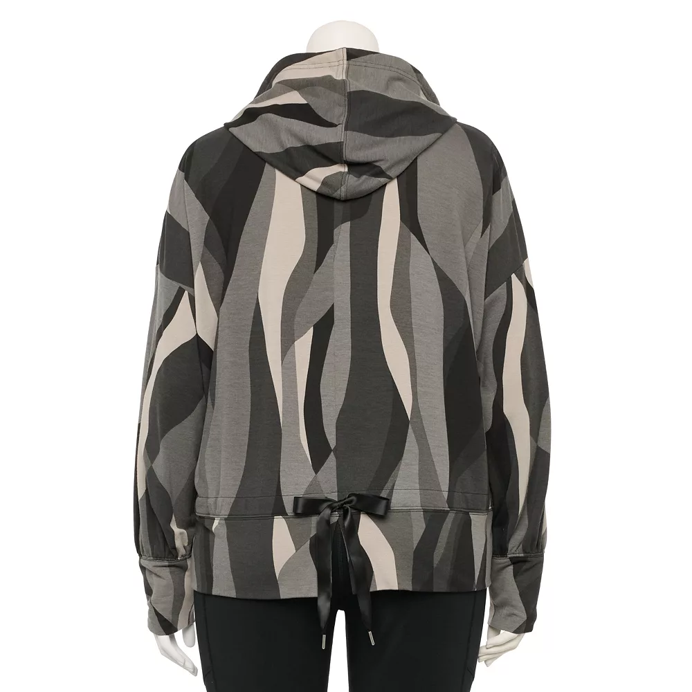 Plus Size Tek Gear® French-Terry Cropped Hoodie 8 Plus Size Tek Gear® French-Terry Cropped Hoodie - Image 6