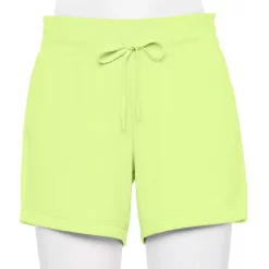 Women's Tek Gear® Stretch Fleece Shorts -Teks Gear Clothing Shop 5665017 Real Lemon