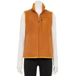 Women's Tek Gear® Sherpa Vest -Teks Gear Clothing Shop 5665031 Nutmeg Bronze