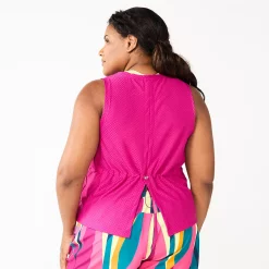 Plus Size Tek Gear® Cinched-Back Tank -Teks Gear Clothing Shop 5667286 ALT