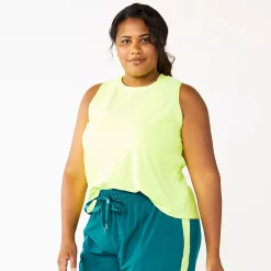 Plus Size Tek Gear® Cinched-Back Tank -Teks Gear Clothing Shop 5667286 Real Lemon