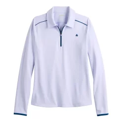 Women's Tek Gear® 1/4-Zip Golf Polo -Teks Gear Clothing Shop 5670965 ALT2